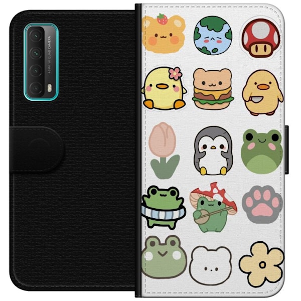Huawei P smart 2021 Tegnebogsetui Kawaii Friends