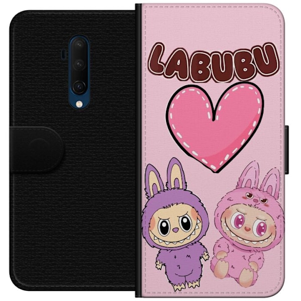 OnePlus 7T Pro Plånboksfodral Labubu Pink Monster