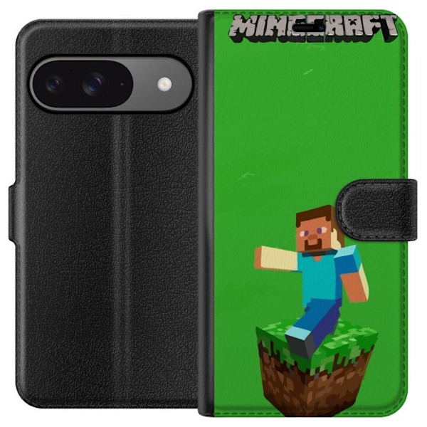 Google Pixel 9 Pro Lompakkokotelo Minecraft