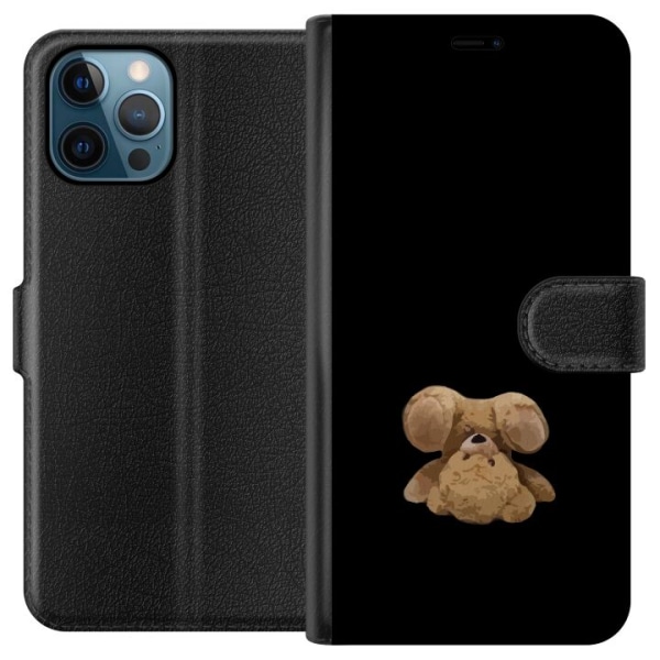 Apple iPhone 12 Pro Plånboksfodral Upp och ner björn