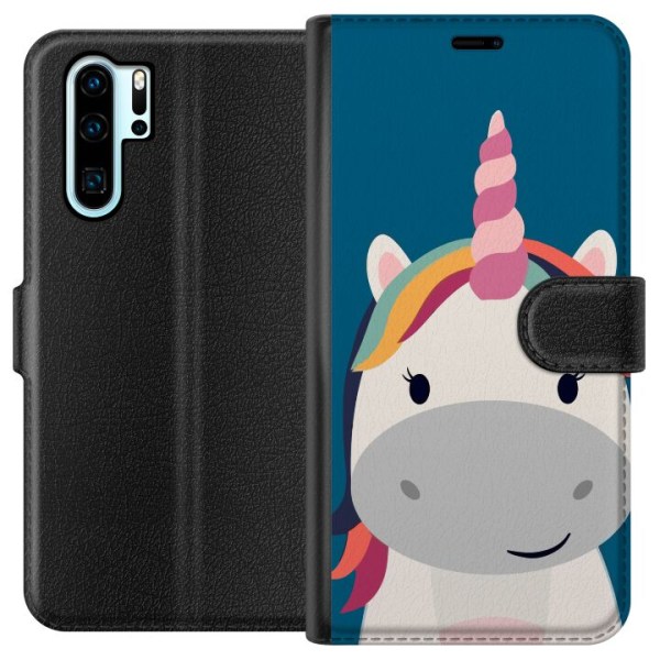 Huawei P30 Pro Plånboksfodral Enhörning / Unicorn