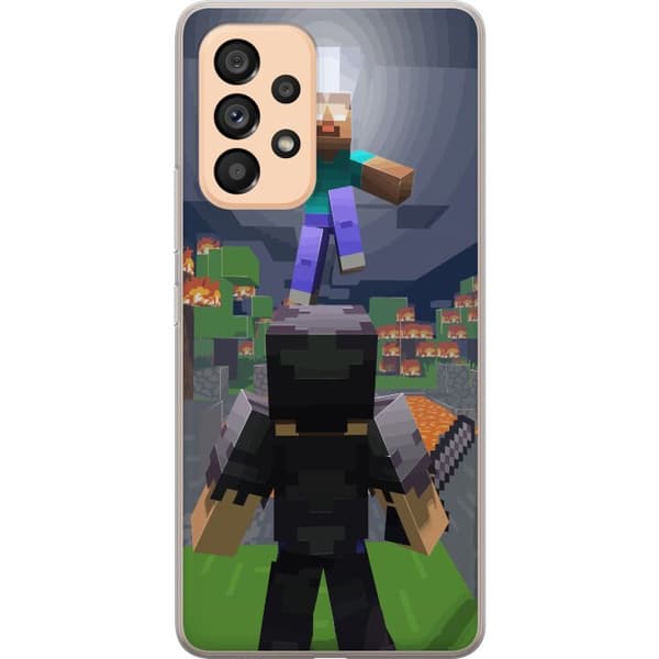 Kompatibel Mobilcover til Samsung Galaxy A53 5G Minecraft