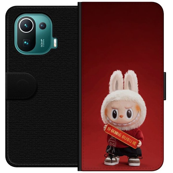 Xiaomi Mi 11 Pro Lompakkokotelo Pop Mart The Monsters Labubu O