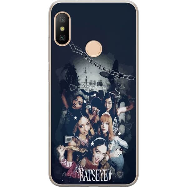 Kompatibelt Mobildeksel til Xiaomi Redmi 6 Pro KATSEYE svart