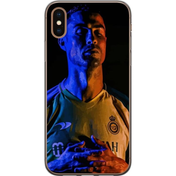 Apple iPhone XS Gennemsigtig cover Cristiano Ronaldo