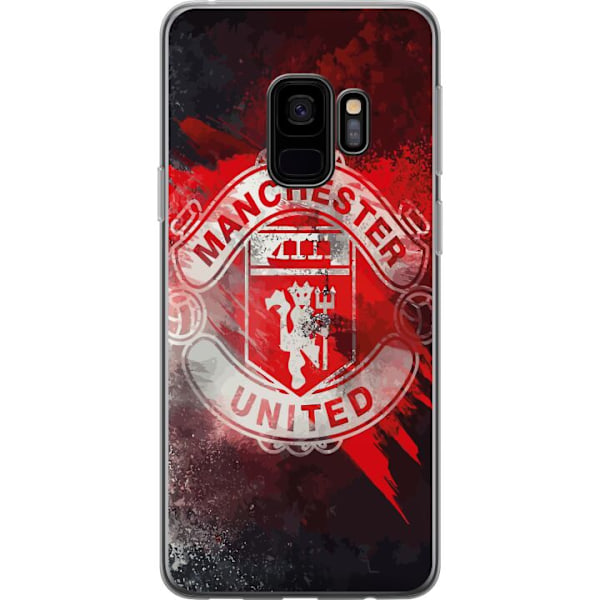 Samsung Galaxy S9 Genomskinligt Skal Manchester United F.C.