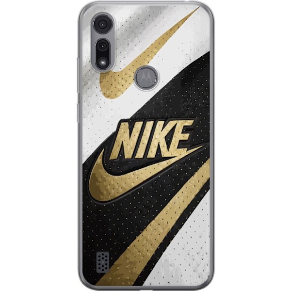 Motorola Moto E6i Gennemsigtig cover Nike