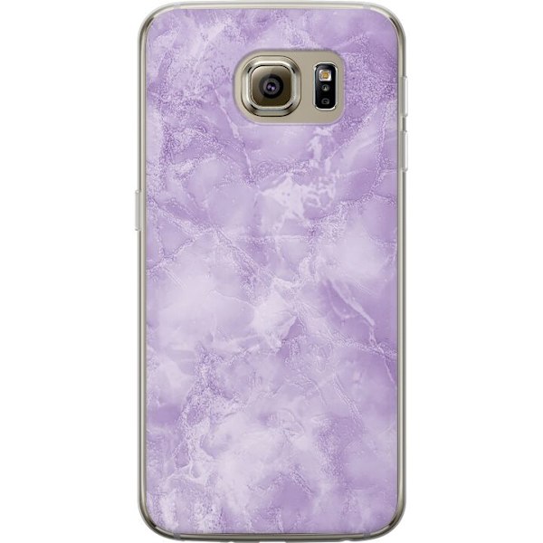 Samsung Galaxy S6 Läpinäkyvä kuori Marmori