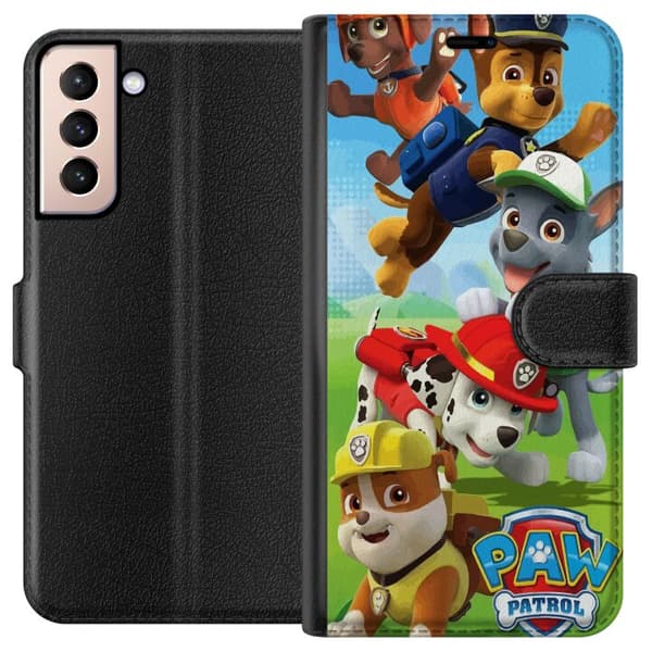 Kompatibelt Plånboksfodral till Samsung Galaxy S21 Paw Patrol