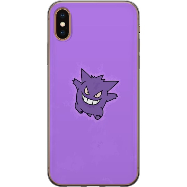 Apple iPhone XS Max Läpinäkyvä kuori Gengar