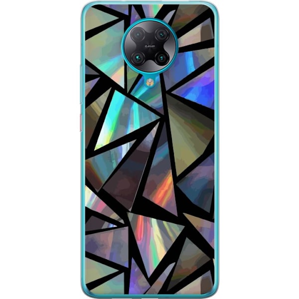 Xiaomi Poco F2 Pro Genomskinligt Skal 3D Reflektion