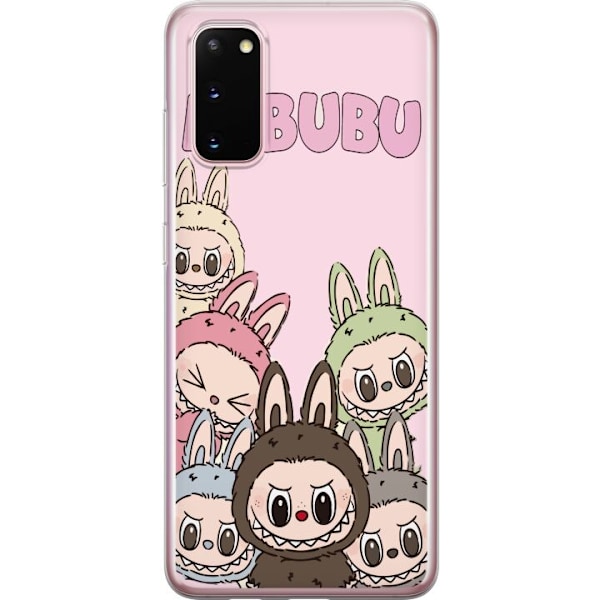 Samsung Galaxy S20 Genomskinligt Skal Labubu Classics