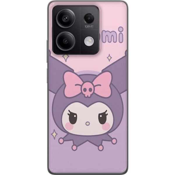 Xiaomi Redmi Note 13 Pro Gjennomsiktig deksel Kuromi Kawaii