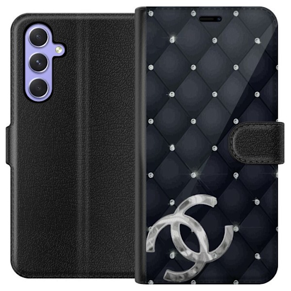 Samsung Galaxy A54 Plånboksfodral CC Diamanter