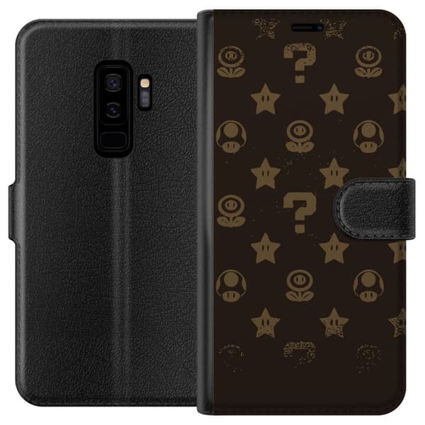 Kompatibelt Plånboksfodral till Samsung Galaxy S9+ Super Mario Bros