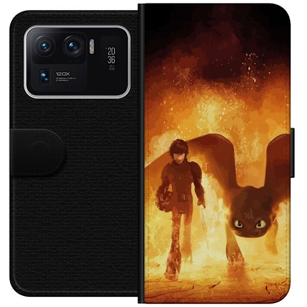 Xiaomi Mi 11 Ultra Tegnebogsetui Drage Træner