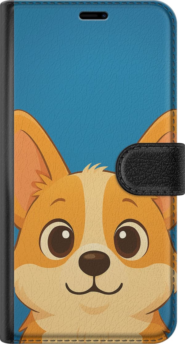 Kompatibelt Plånboksfodral till Samsung Galaxy S20 FE Hello Corgi