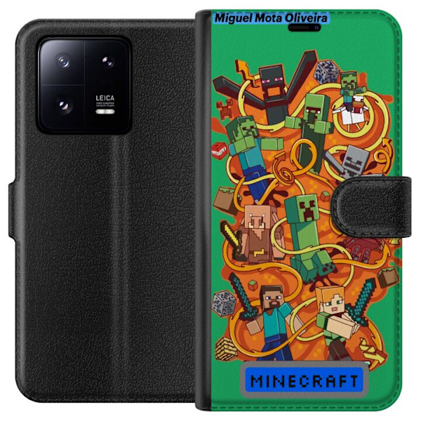 Xiaomi 13 Pro Plånboksfodral Minecraft