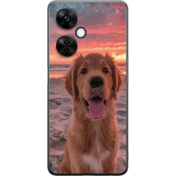 OnePlus Nord CE 3 Lite Läpinäkyvä kuori Koira