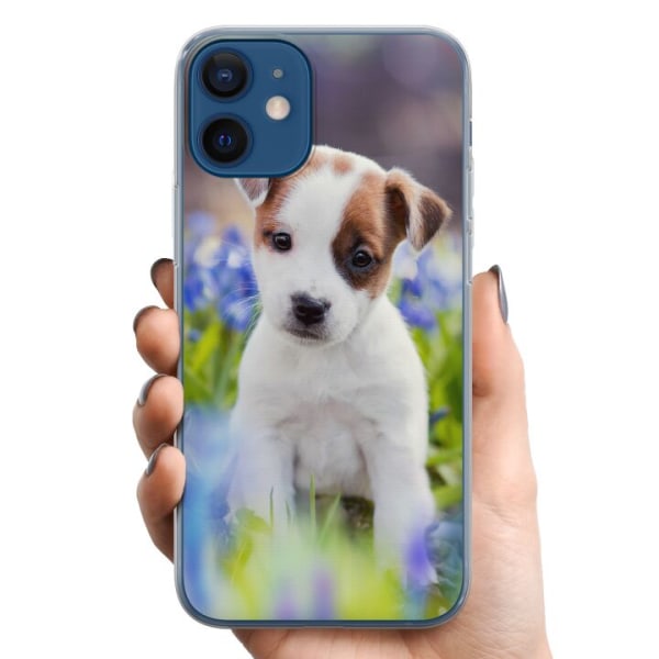 Apple iPhone 12 mini TPU Mobildeksel Hund