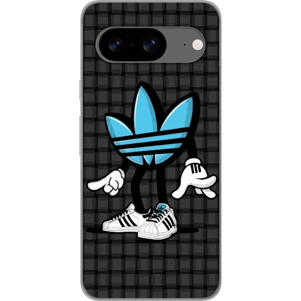 Google Pixel 8 Gennemsigtig cover Adidas