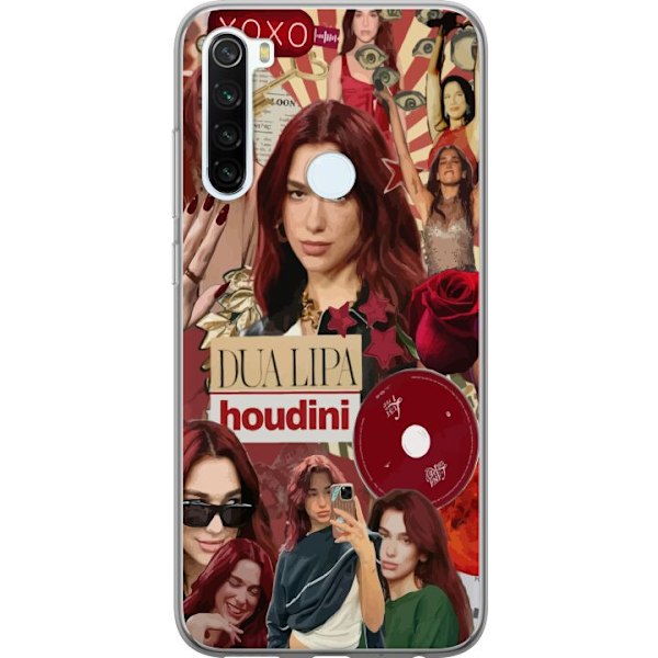 Xiaomi Redmi Note 8 Gennemsigtig cover Dua Lipa – Fashion &