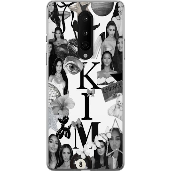 OnePlus 8 Läpinäkyvä kuori Kim Kardashian – Aesthetic Loo