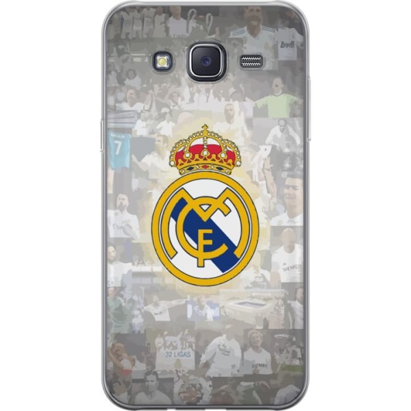 Samsung Galaxy J5 Genomskinligt Skal Real Madrid