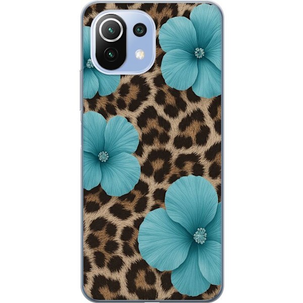 Xiaomi 11 Lite 5G NE Läpinäkyvä kuori Blossom Beast