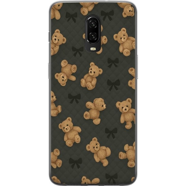 OnePlus 6T Genomskinligt Skal Teddy Hugs