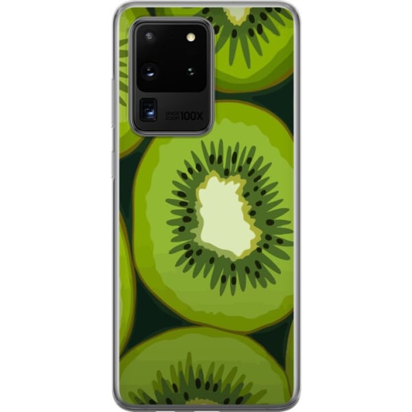 Samsung Galaxy S20 Ultra Läpinäkyvä kuori Kiwi