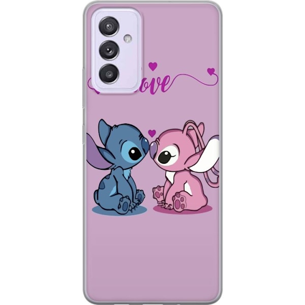 Samsung Galaxy A82 5G Genomskinligt Skal Lilo & Stitch – Ang