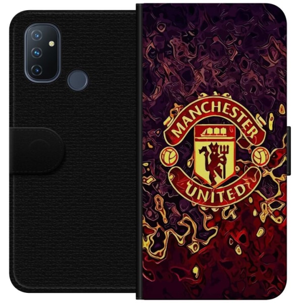 OnePlus Nord N100 Tegnebogsetui Manchester United