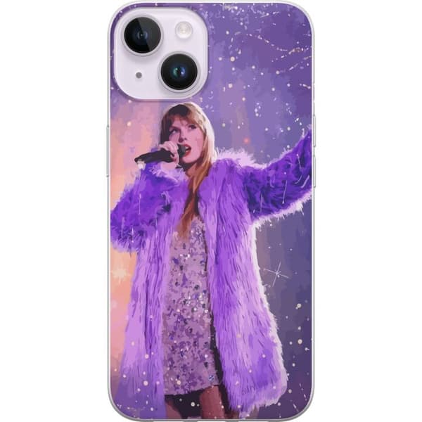 Kompatibelt Mobildeksel til Apple iPhone 14 Taylor Swift