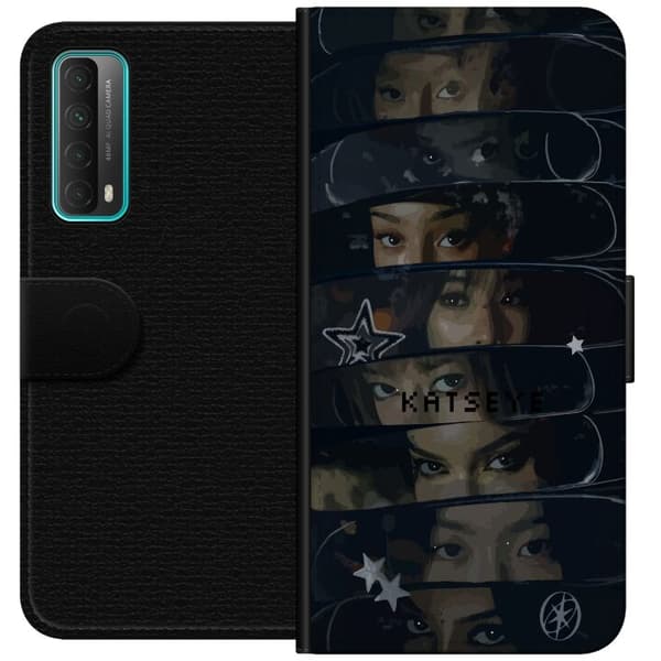 Kompatibel Tegnebogsetui til Huawei P smart 2021 KATSEYE sort