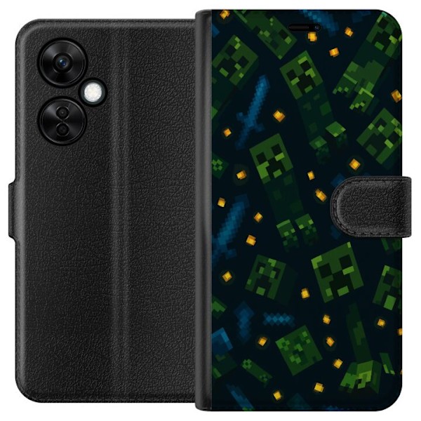OnePlus Nord CE 3 Lite Lompakkokotelo Minecraft Dungeons Mob