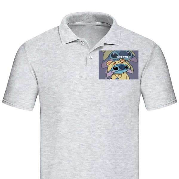 Pikeepaita Aikuisille | Tyylikäs Pikeepaita Ommel Harmaa XX-Large