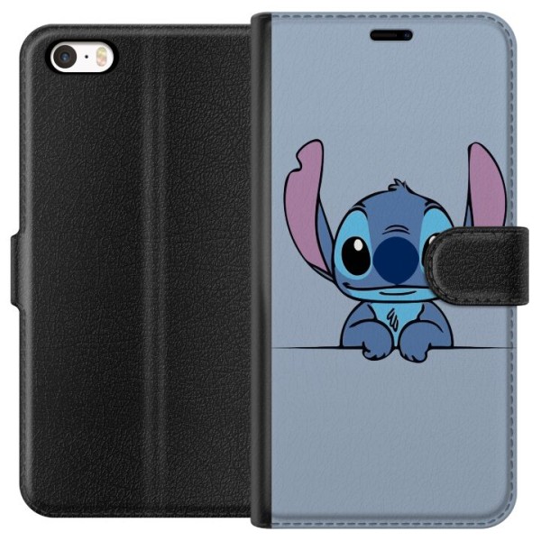 Apple iPhone 5 Lompakkokotelo Lilo & Stitch