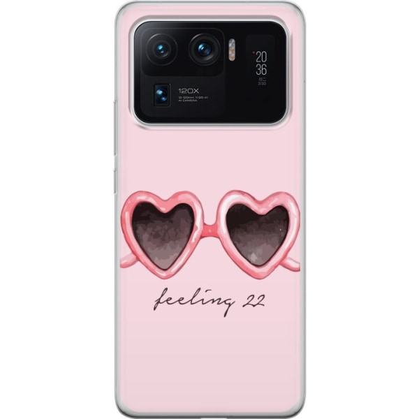 Xiaomi Mi 11 Ultra Gennemsigtig cover Taylor Swift - Feeling 2