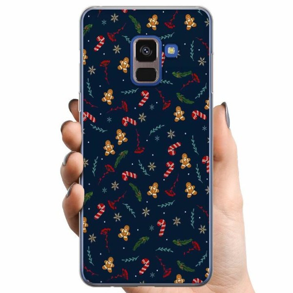 Samsung Galaxy A8 (2018) TPU Mobilskal God Jul 0933 | Fyndiq