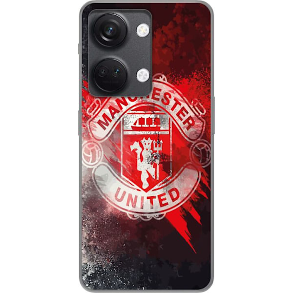 OnePlus Nord 3 Läpinäkyvä kuori Manchester United F.C.