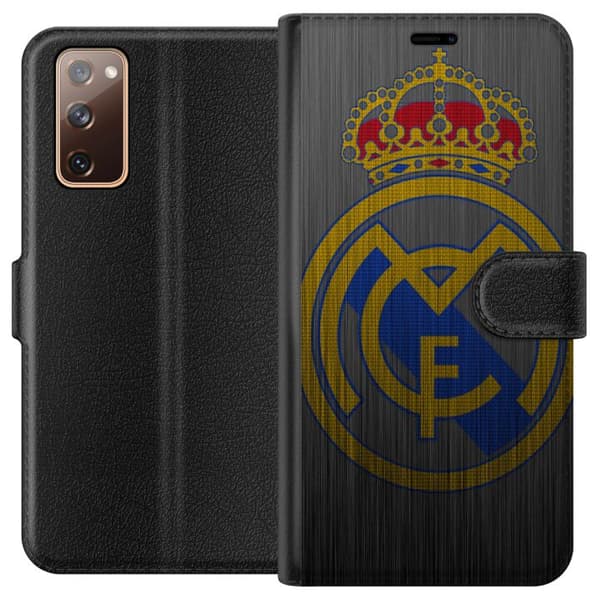 Kompatibelt Plånboksfodral till Samsung Galaxy S20 FE Real Madrid CF
