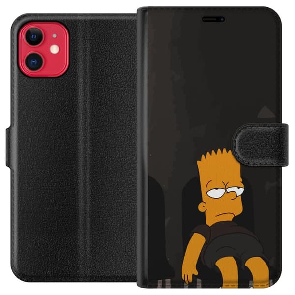 Yhteensopiva Lompakkokotelo Apple iPhone 11 Bart Simpson