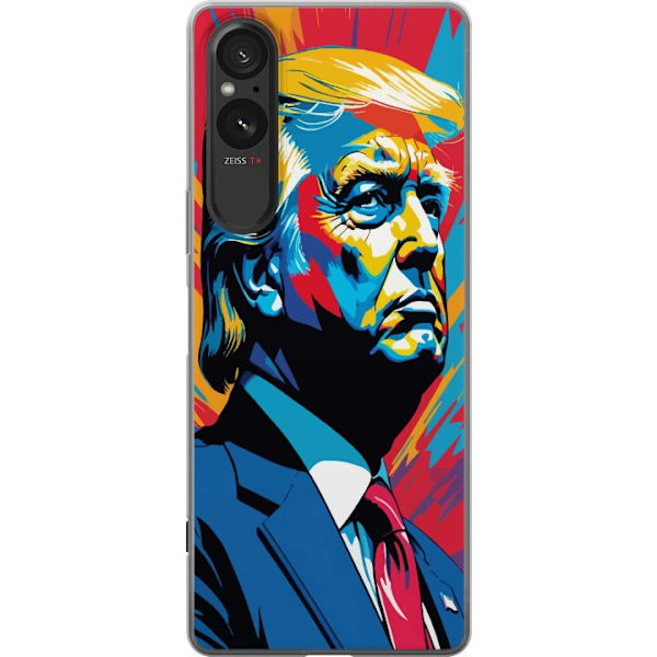 Sony Xperia 5 V Läpinäkyvä kuori Trump