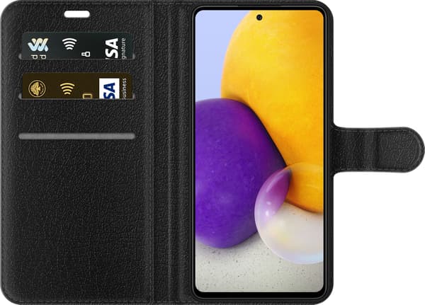 Kompatibel Tegnebogsetui til Samsung Galaxy A72 5G Grön spelgroda grøn