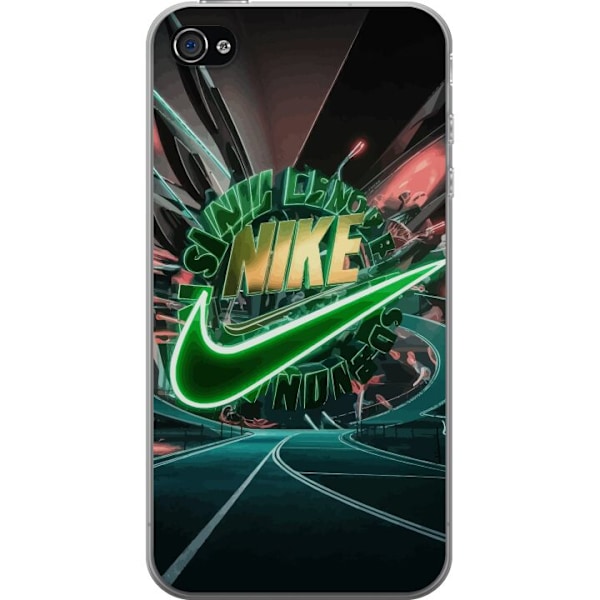 Apple iPhone 4s Genomskinligt Skal Nike