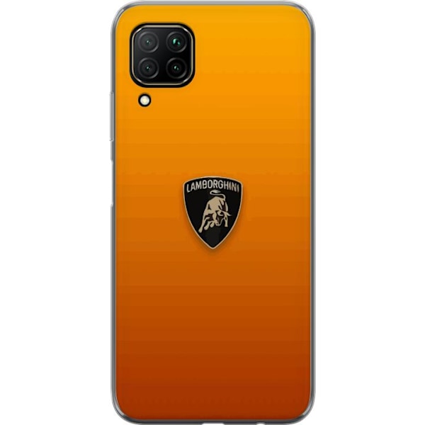 Huawei P40 lite Läpinäkyvä kuori Lamborghini