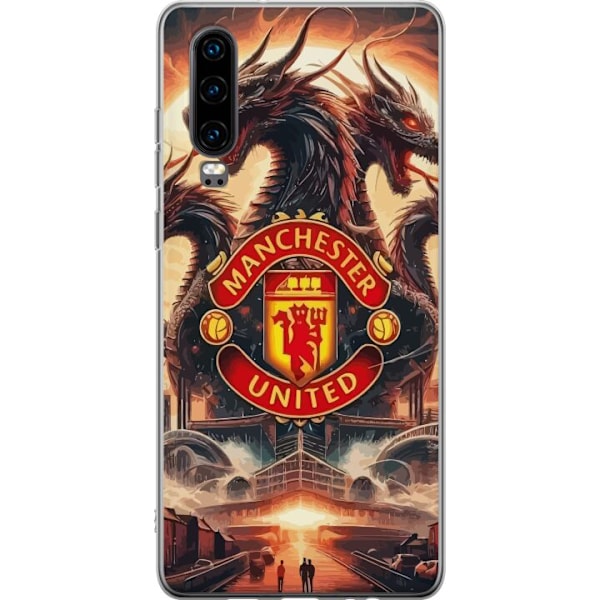 Huawei P30 Gennemsigtig cover Manchester United