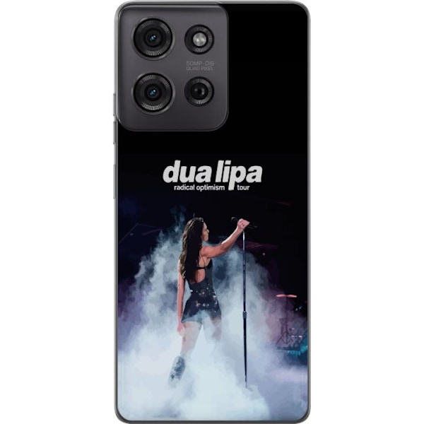 Motorola Moto G75 Gjennomsiktig deksel Dua Lipa – Signature