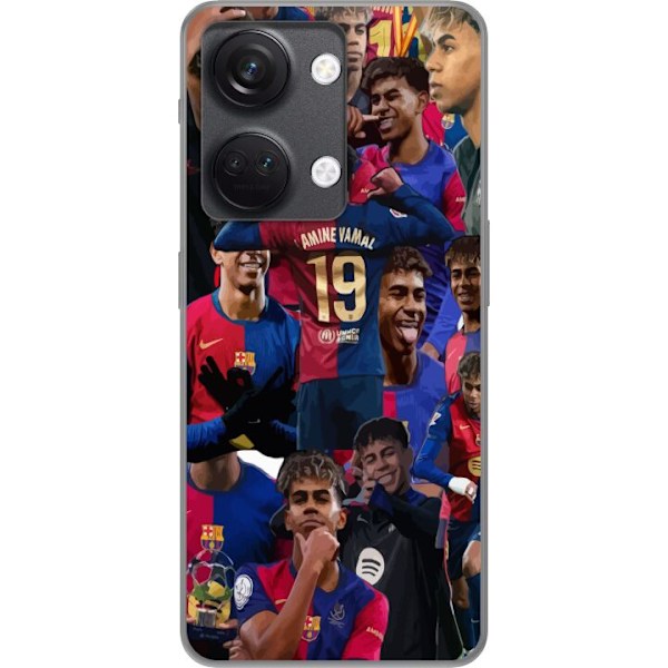 OnePlus Nord 3 Genomskinligt Skal Lamine Yamal mobilskal för fotbollsfans